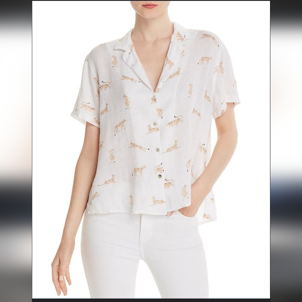 Rails Cheetah Button Up Shirt